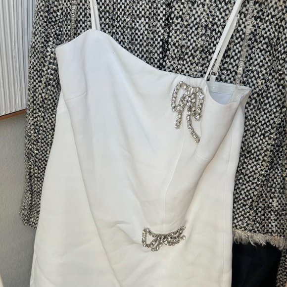 Sachin & Babi Square-Neck Sleeveless Bow Mini Dress - Picture 6 of 10